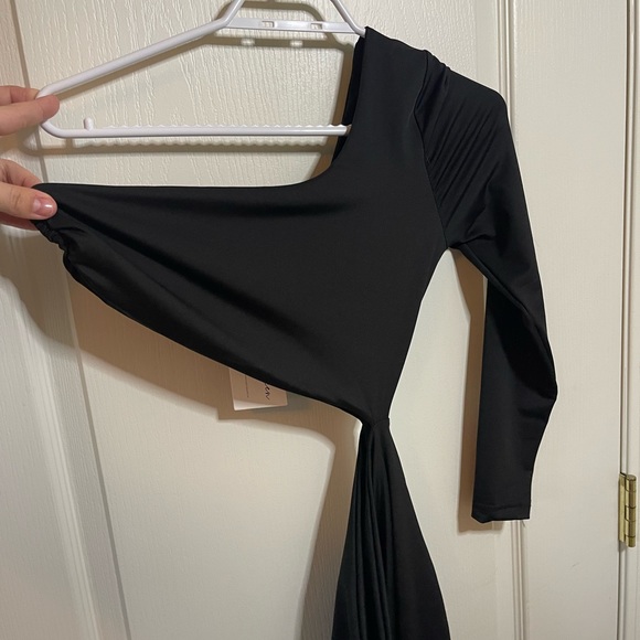 Black Mini Dress - Picture 3 of 7